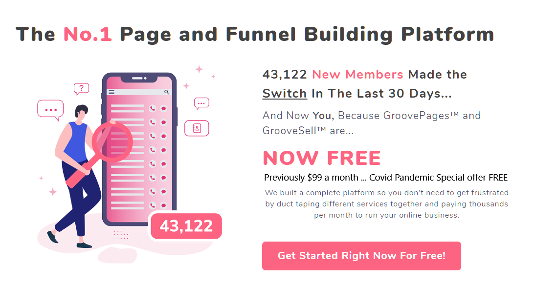 free offer groovefunnels